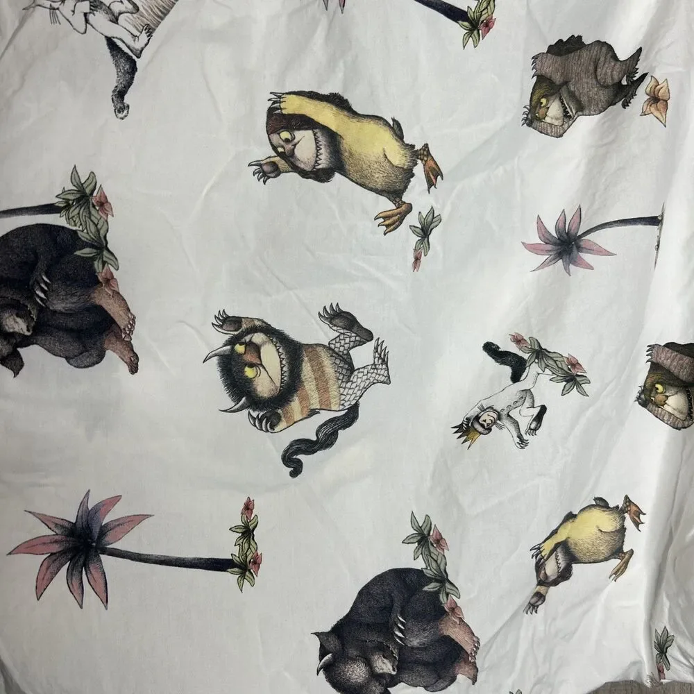 Pottery Barn Where the Wild Things Are Crib Sheet Organic Cotton